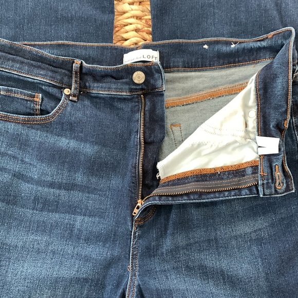 LOFT High Rise Slim Flare Jean - Picture 12 of 15